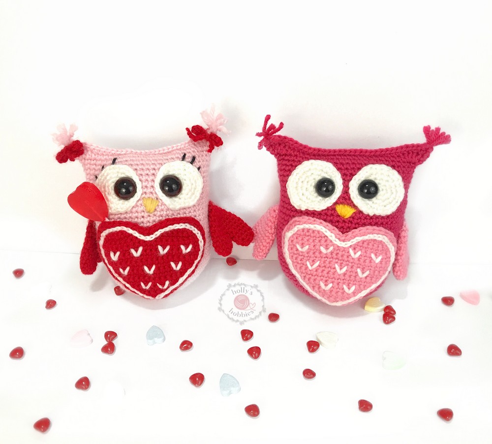 Crochet An Owl Softie For Valentine