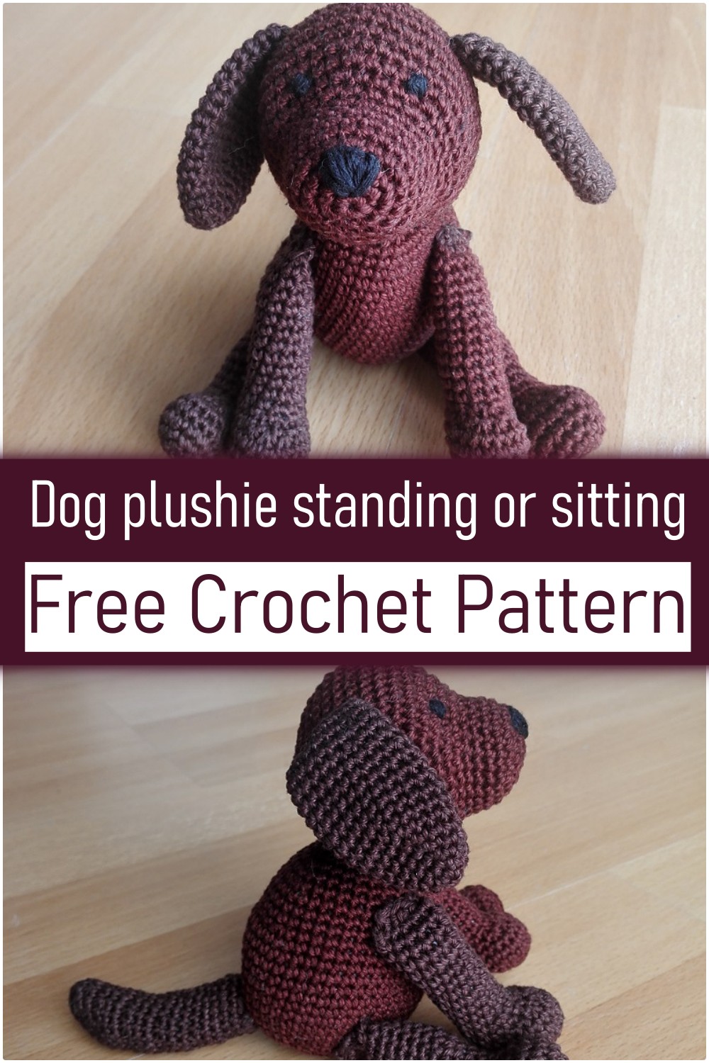 Dog plushie (standing or sitting)