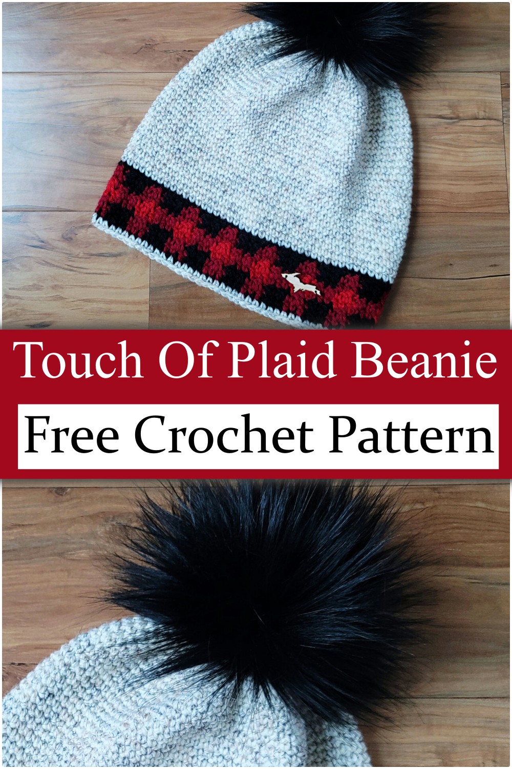 Touch Of Plaid Beanie Pattern