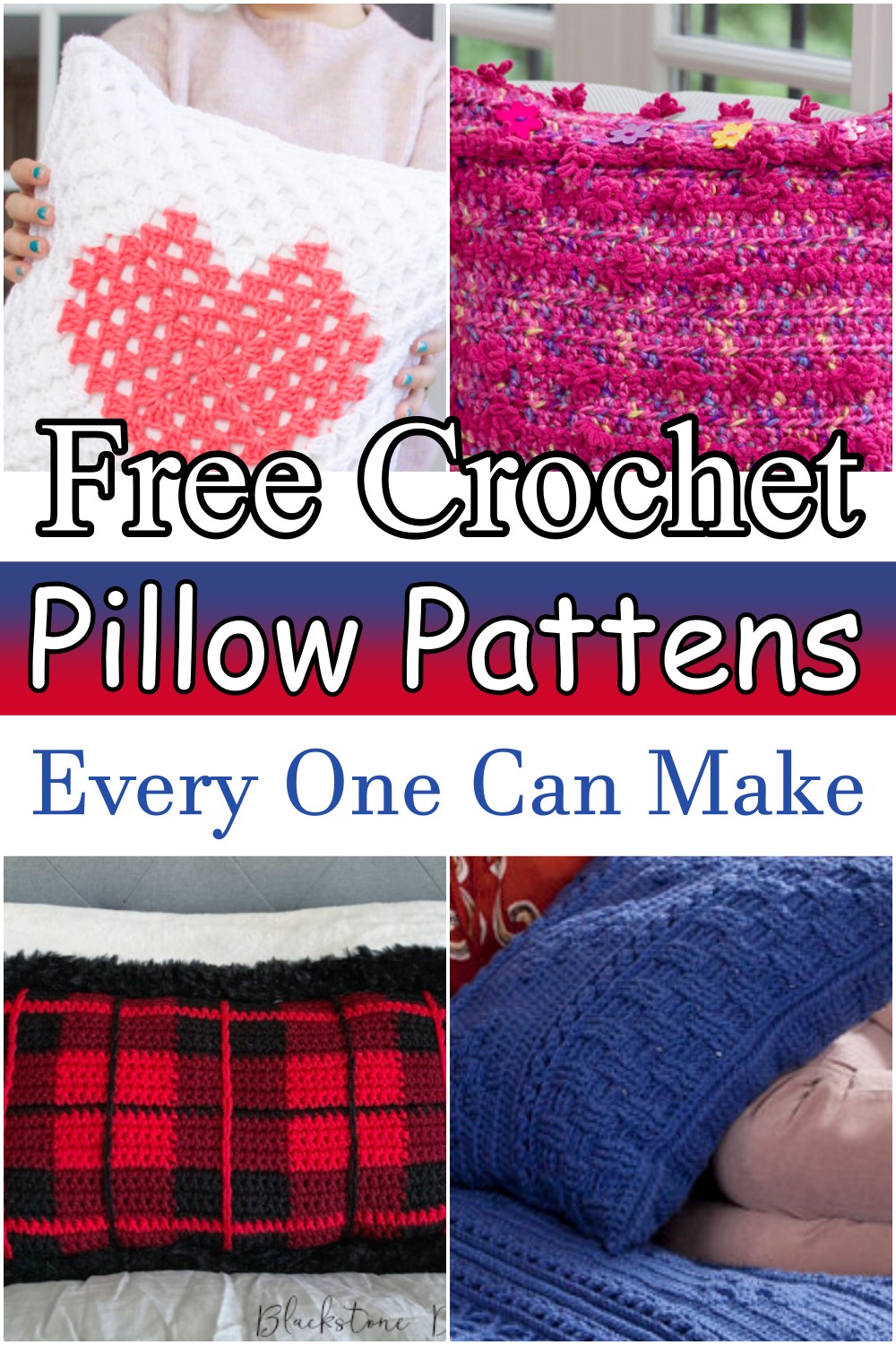15 Free Crochet Pillow Patterns