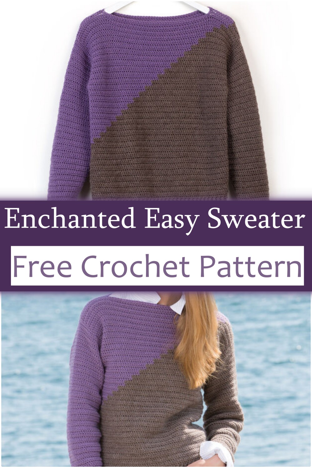 Enchanted Easy Crochet Sweater Pattern