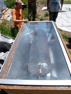 Batch Solar Water Heater DIY