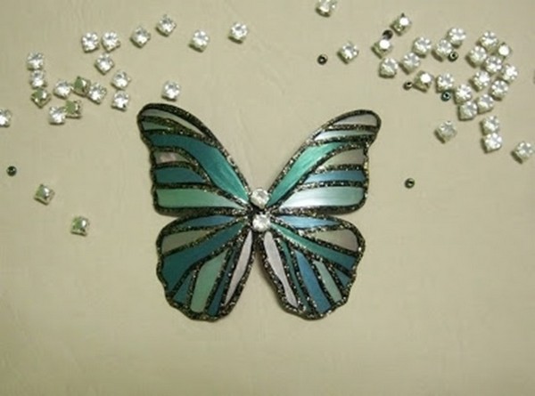 Butterflies Made With Recycled Plastic Bottles