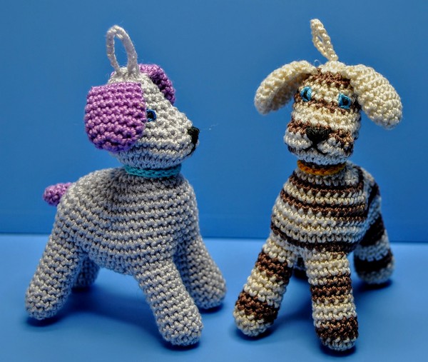 Cat & Dog Ami Keychains