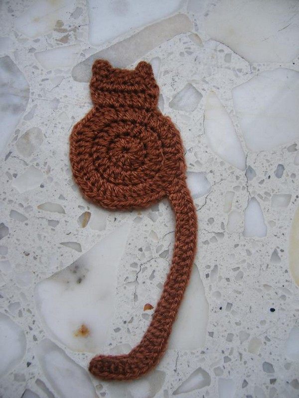 Crochet Cat Bookmark