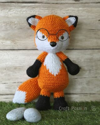 Crochet Fox Amigurumi Mr. Furu