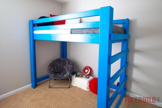 DIY Loft Bed 2