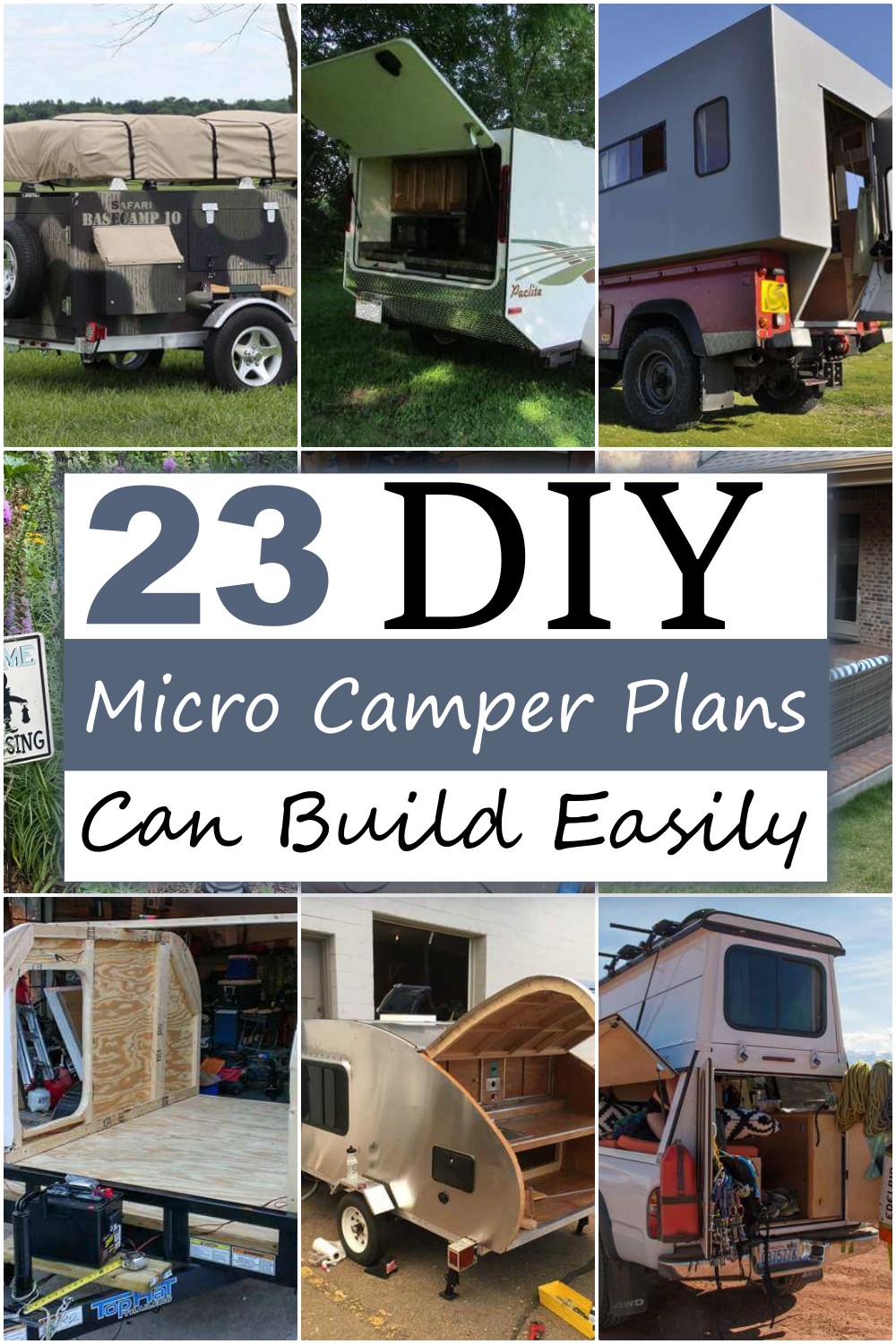 DIY Micro Camper Plans