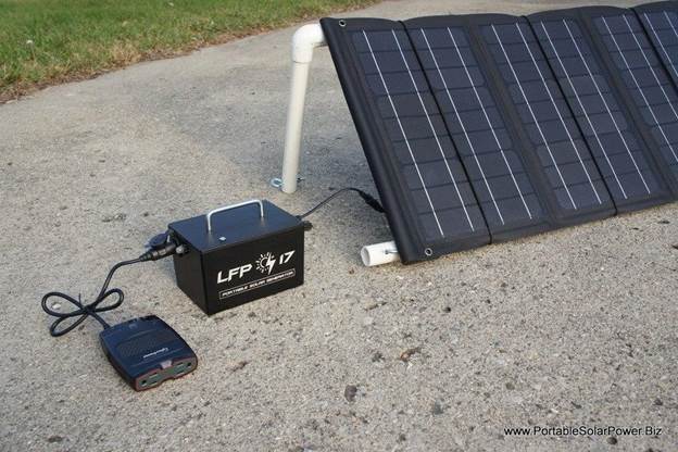 DIY Portable Solar Generator
