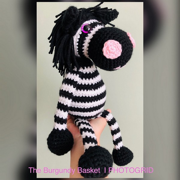 Easy Crochet Baby Z The Zebra Pattern