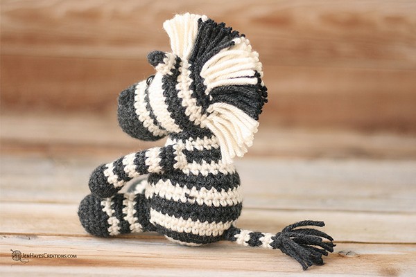 Small Zebra Crochet Pattern