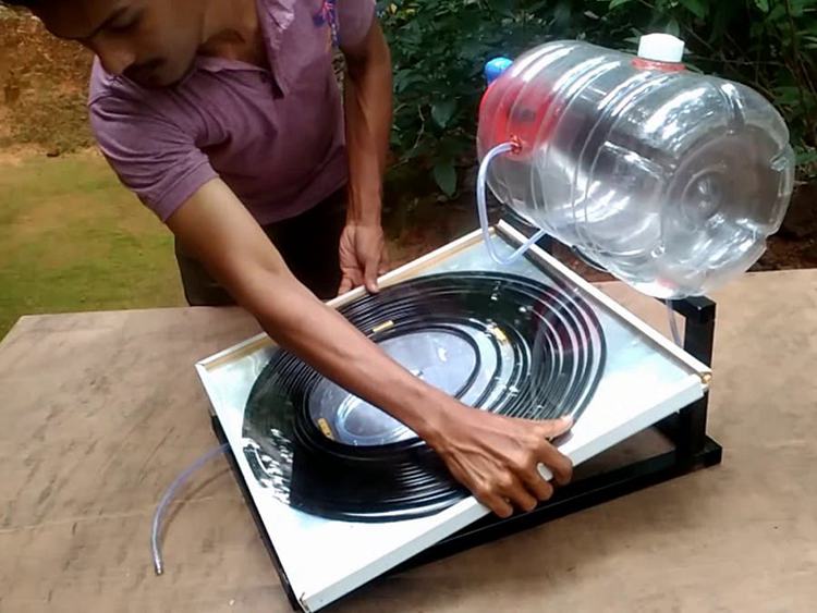 Solar Water Heater DIY Tutorial