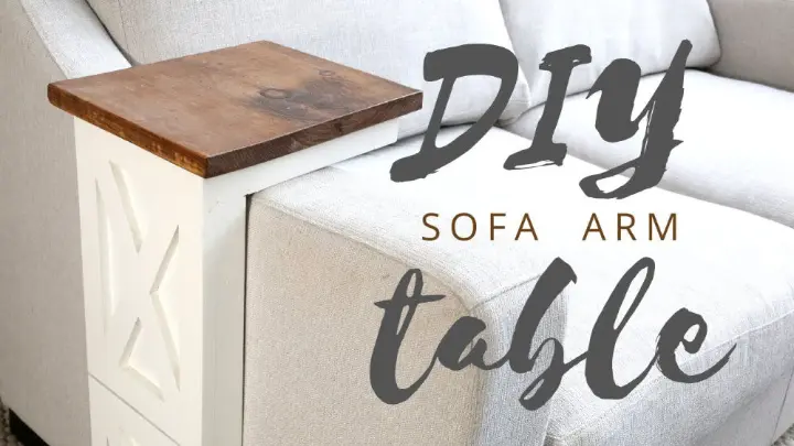 Handmade Sofa Arm Table
