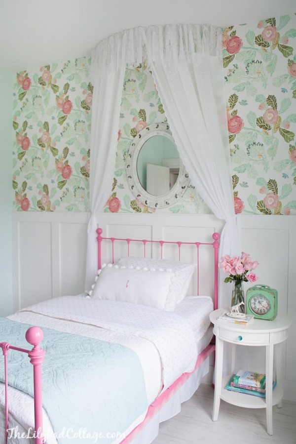 No Sew Bed Canopy