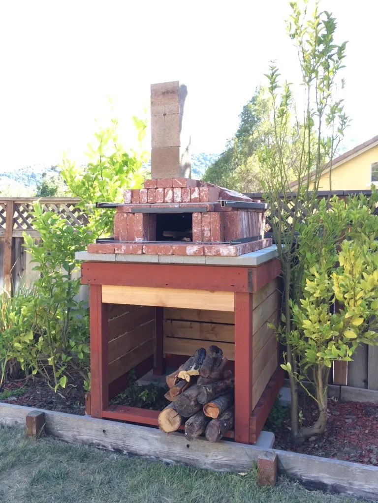 Building A Arched Brick Pizza Oven