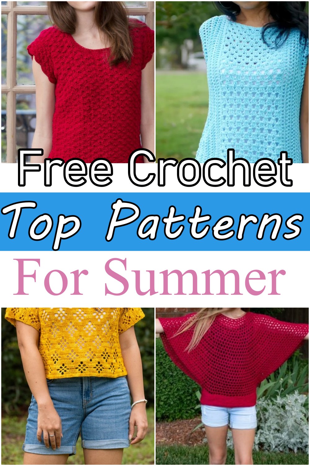 Crochet Top Patterns For Summer