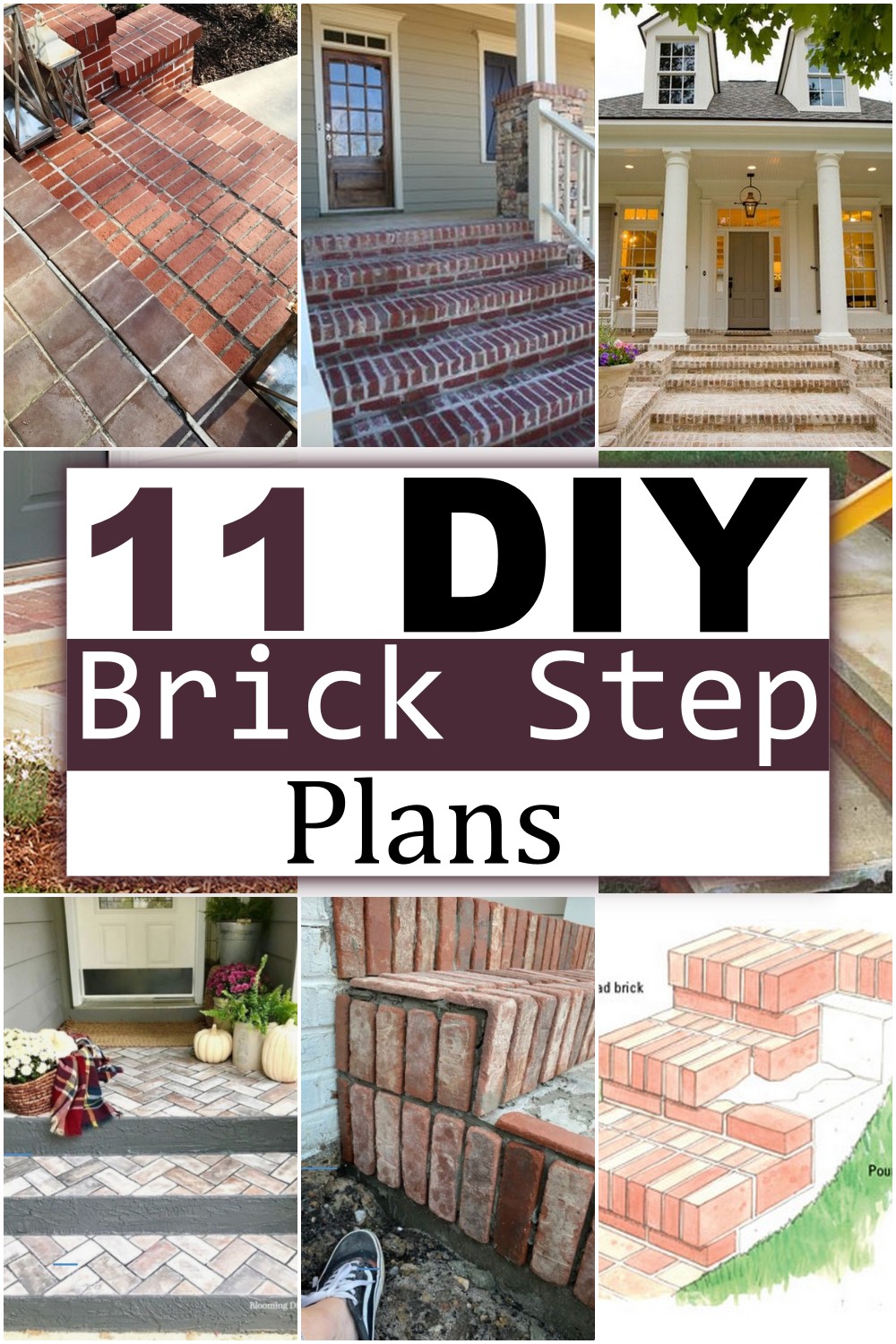 DIY Brick Step Plans