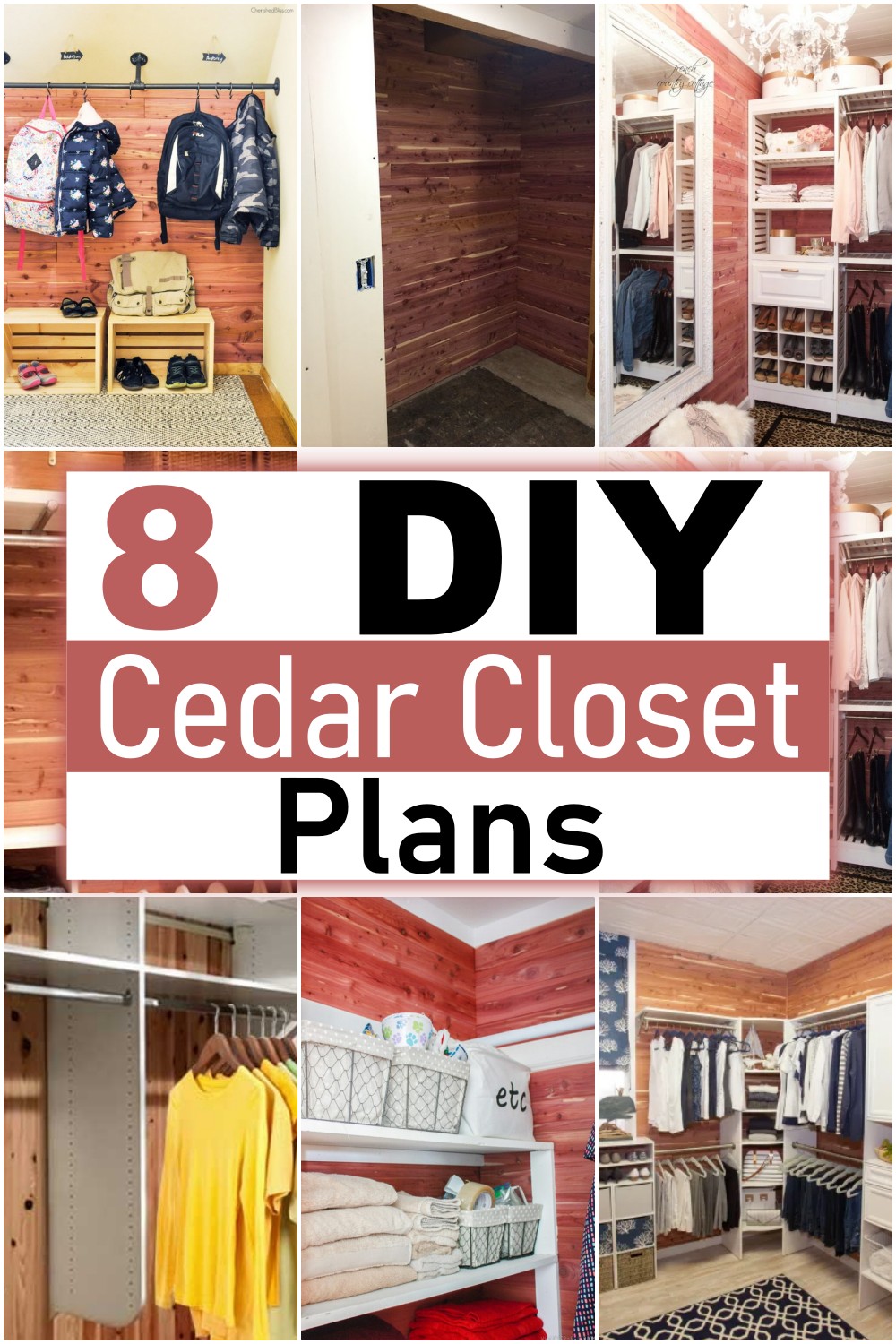 DIY Cedar Closet Plans