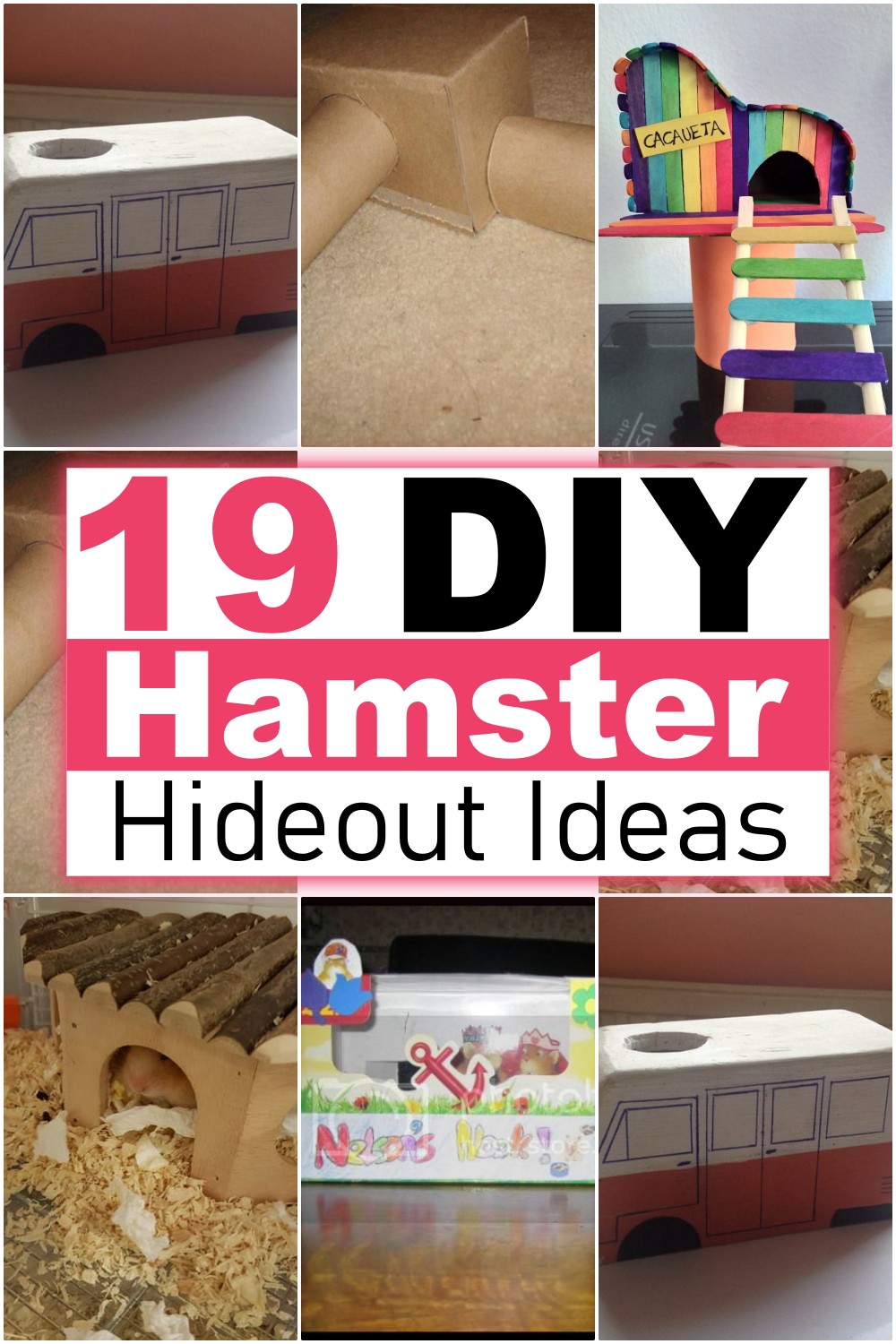 DIY Hamster Hideout Ideas