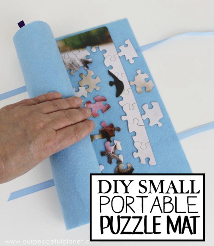 DIY Portable Puzzle Mat