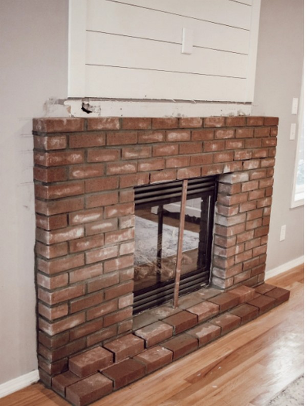 How to Build a DIY Brick Fireplace Plan
