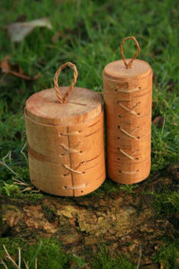 Making a DIY Birch Bark Container