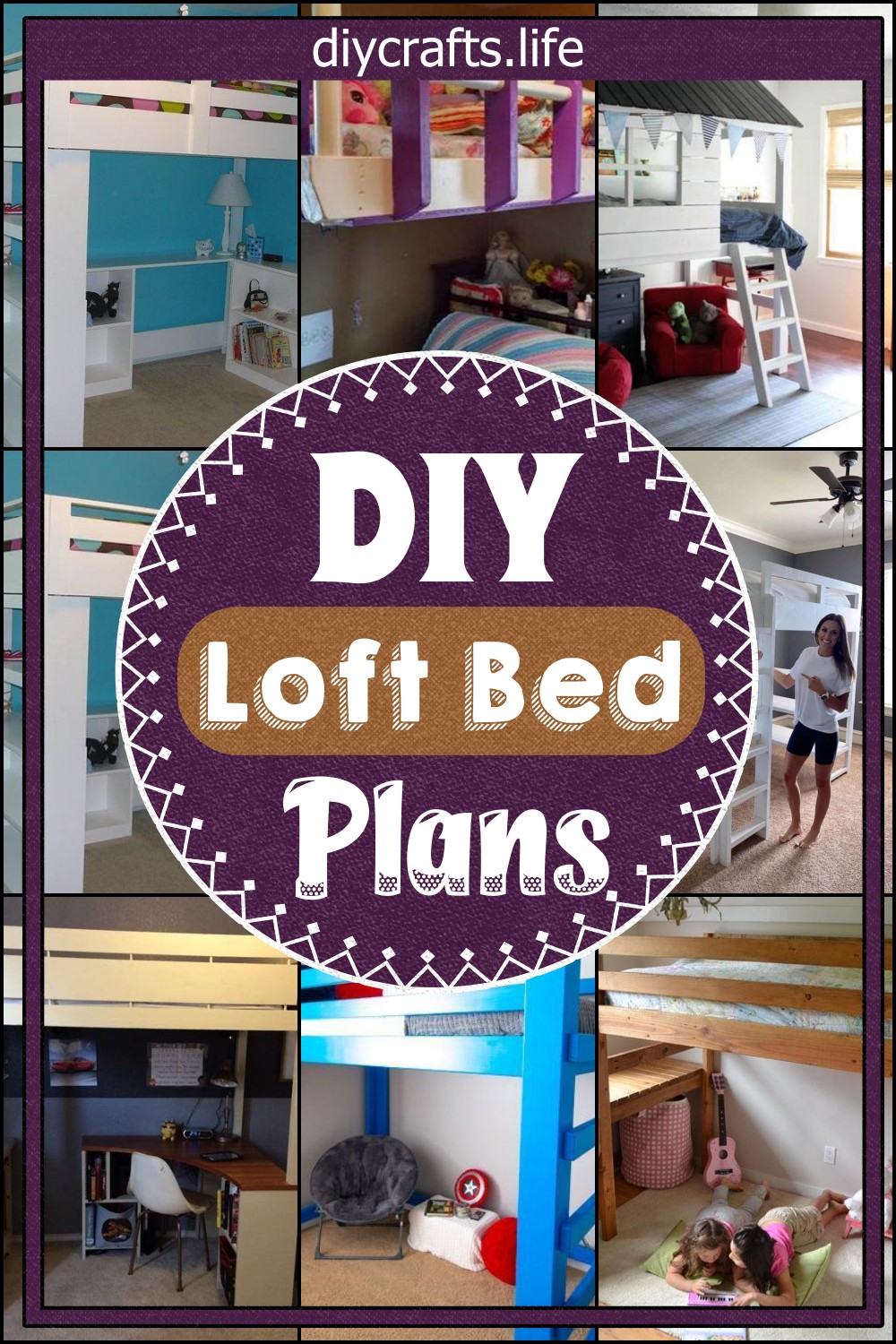34 Best DIY Loft Bed Plans