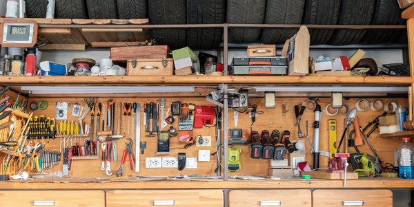 Build Your Own Garage Shelves