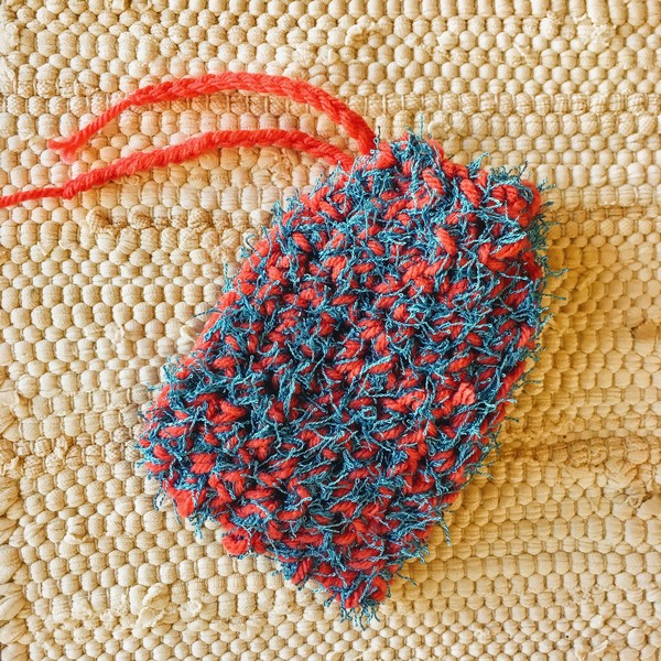 Crochet Soap Holder Body Scrubber