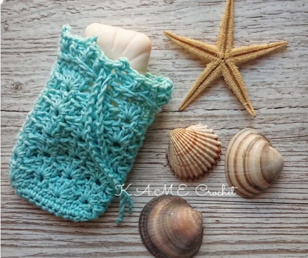 Crochet Thistle Stitch Soap Saver