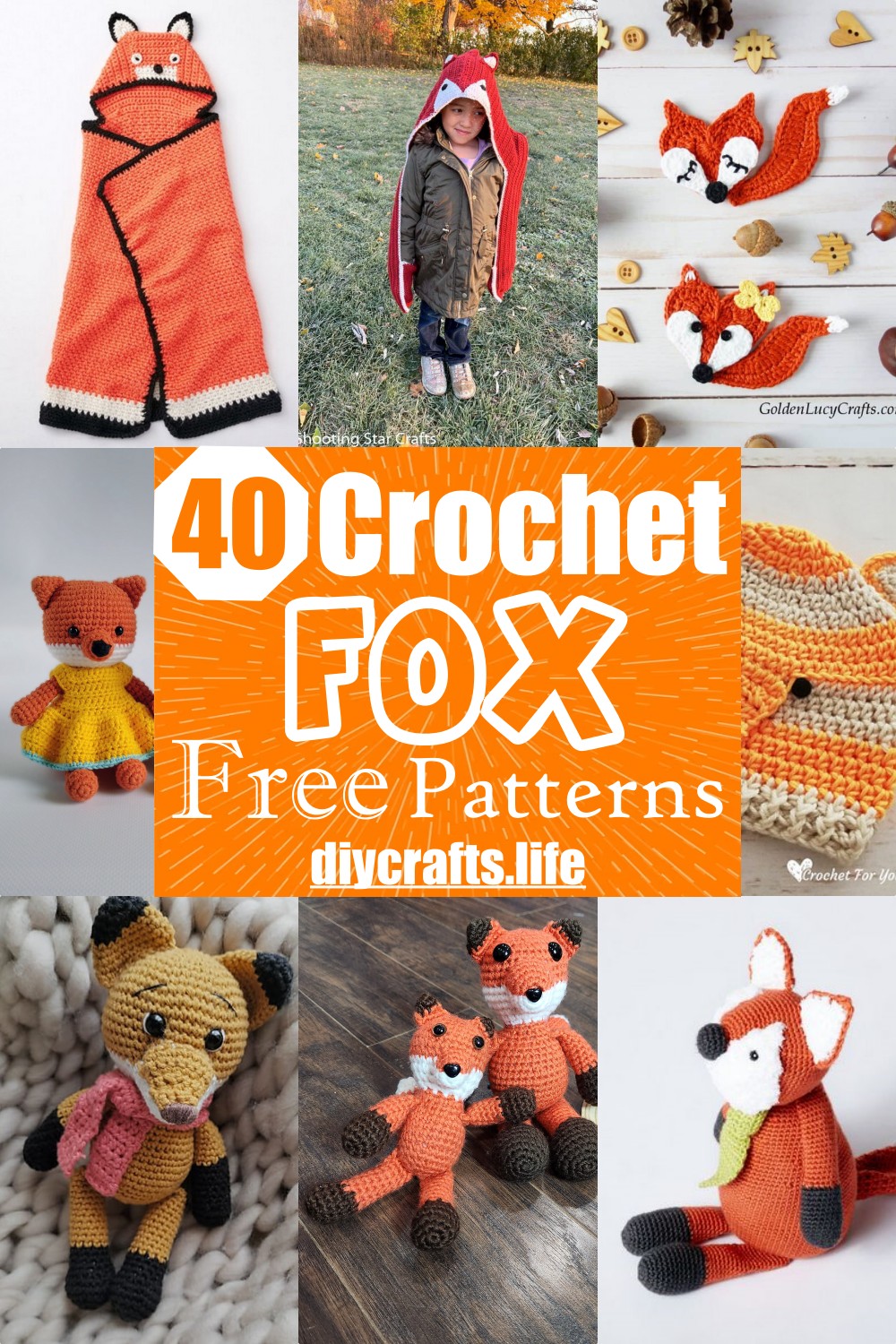 Cute Free Crochet Fox Patterns 1