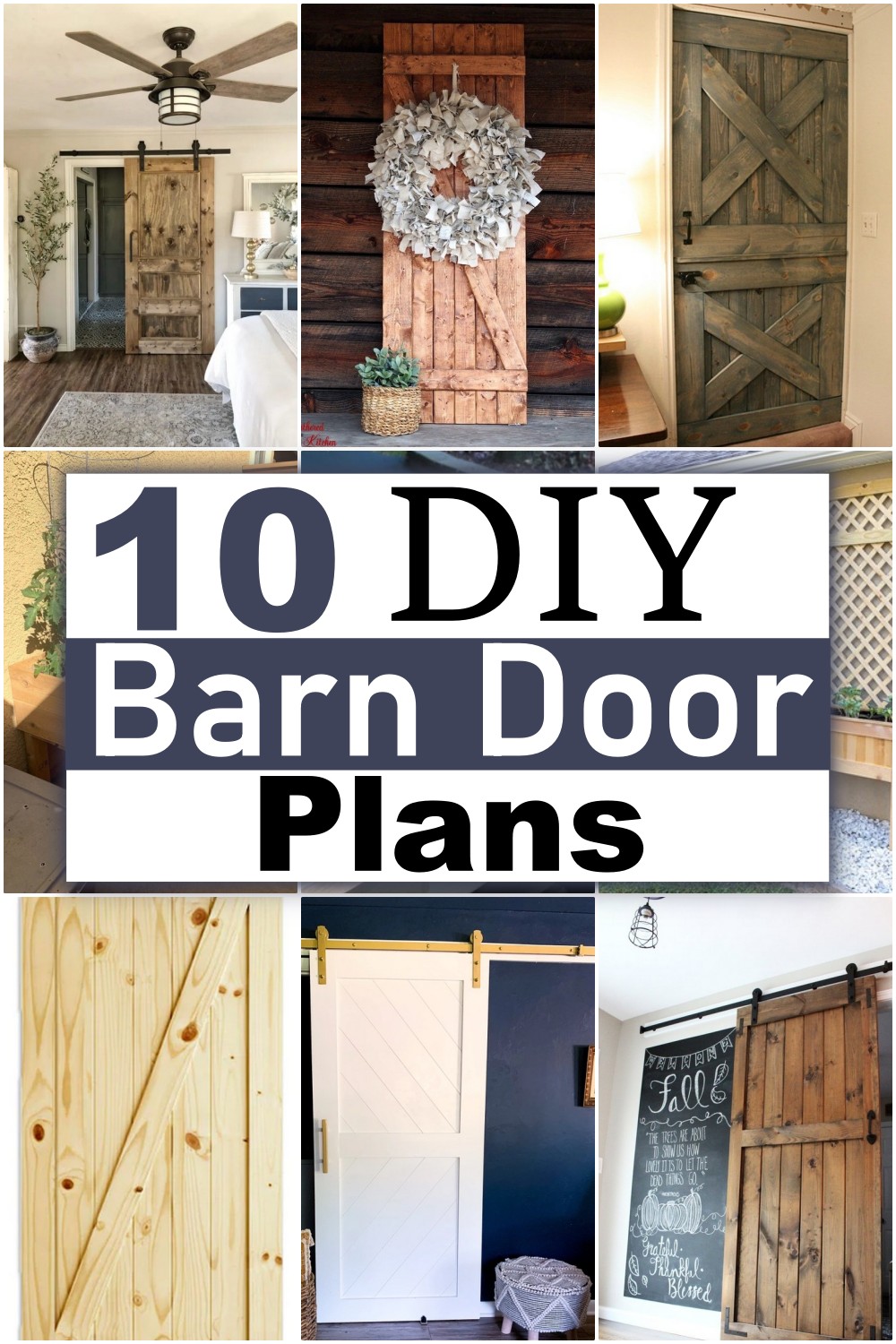  DIY Barn Door Plans