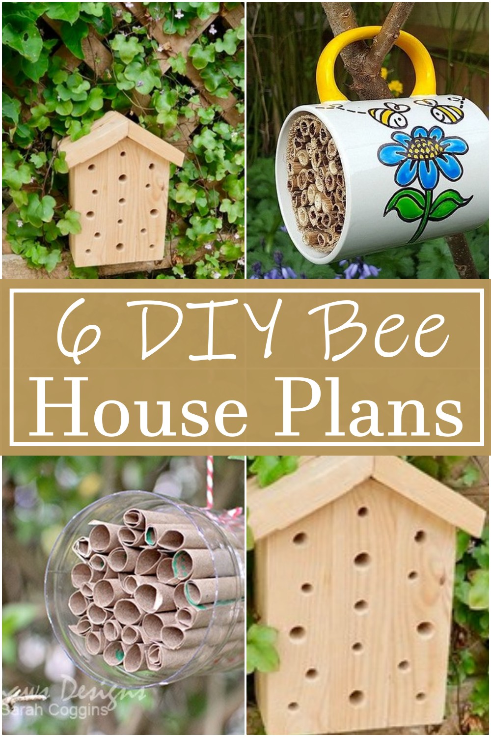 DIY Bee House Plans