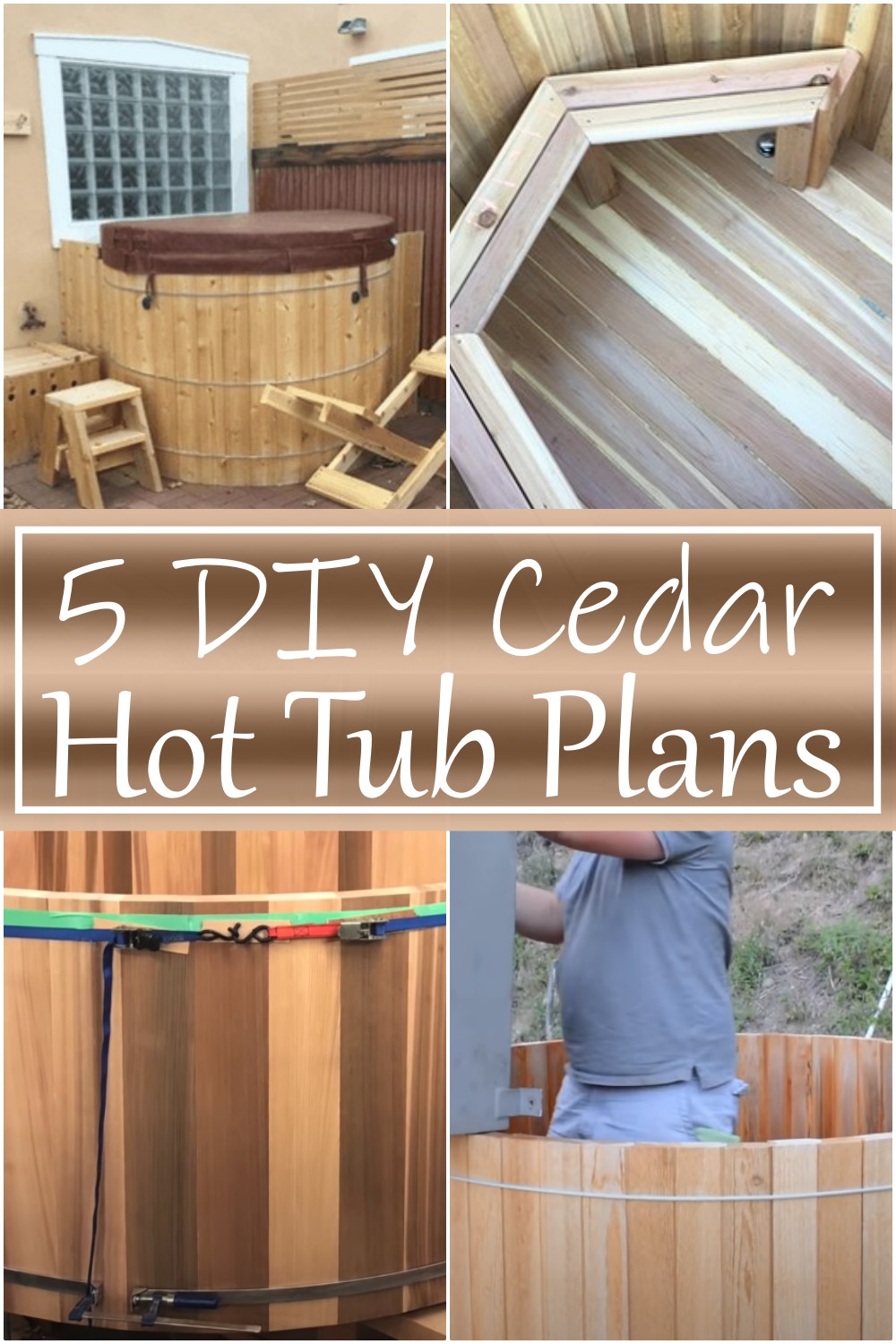 DIY Cedar Hot Tub Plans