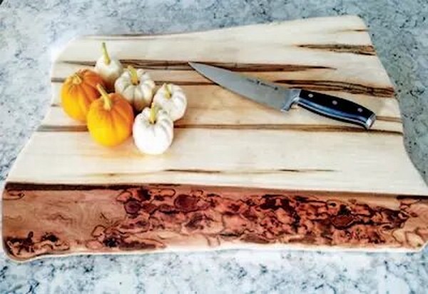 DIY Live Edge Cutting Board Plan With Natural Wood Slabs