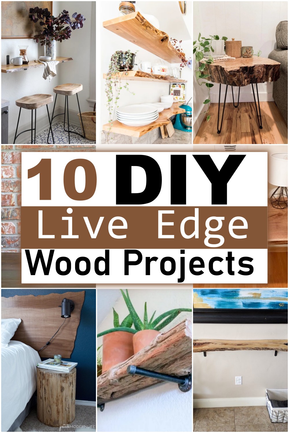DIY Live Edge Wood Projects