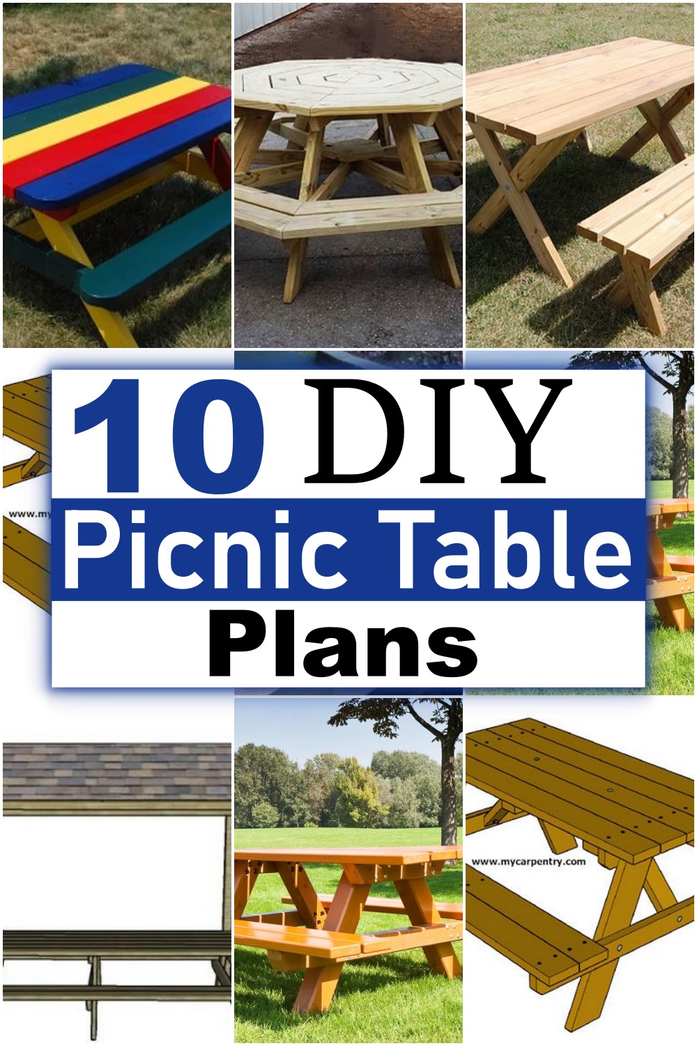 DIY Picnic Table Plans