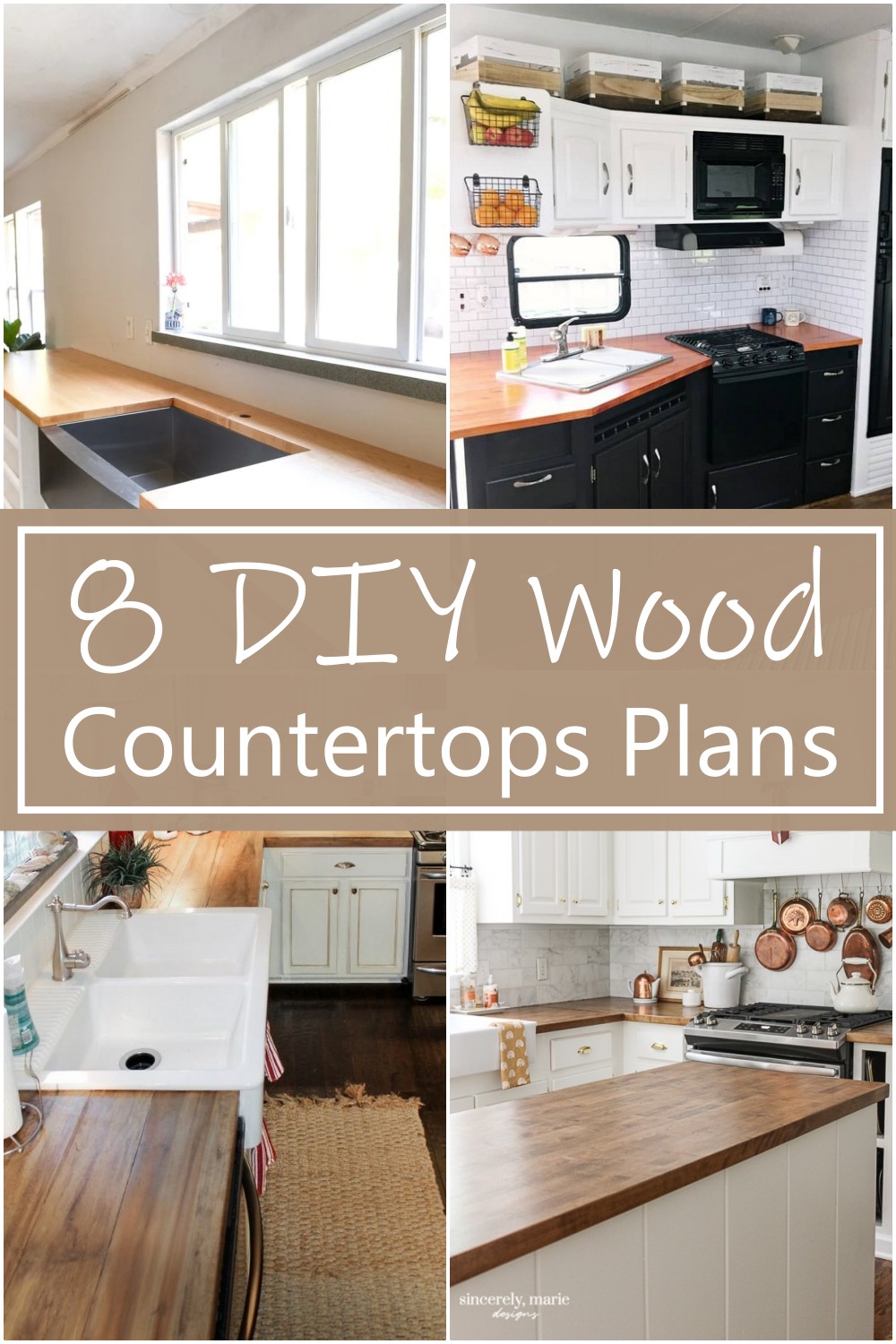 DIY Wood Countertops Plans