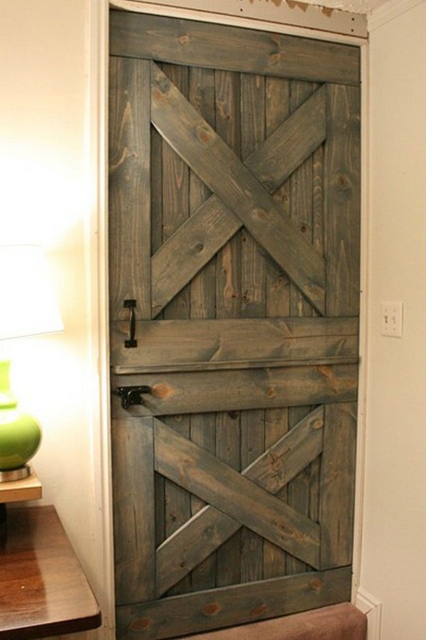 DIY Wooden Barn Door Plan