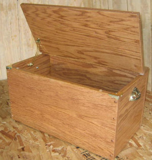 DIY Wooden Toy Box Plan