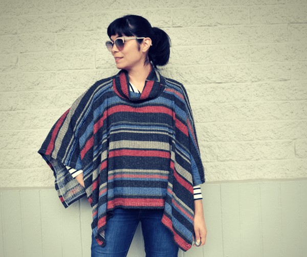 Easy Poncho Sewing Pattern