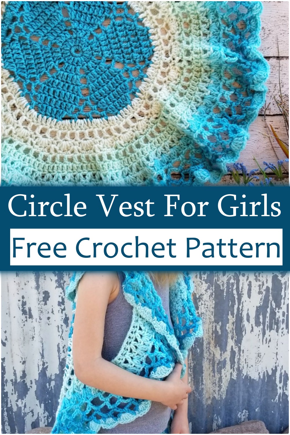 Free Crochet Circle Vest Pattern For Girls