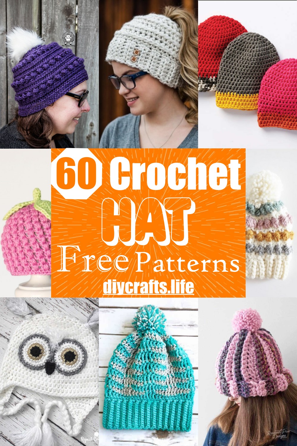 Crochet EASY TRAPPER, HAT with EARFLAPS, TRENDY WINTER HAT for beginners,  free written pattern 