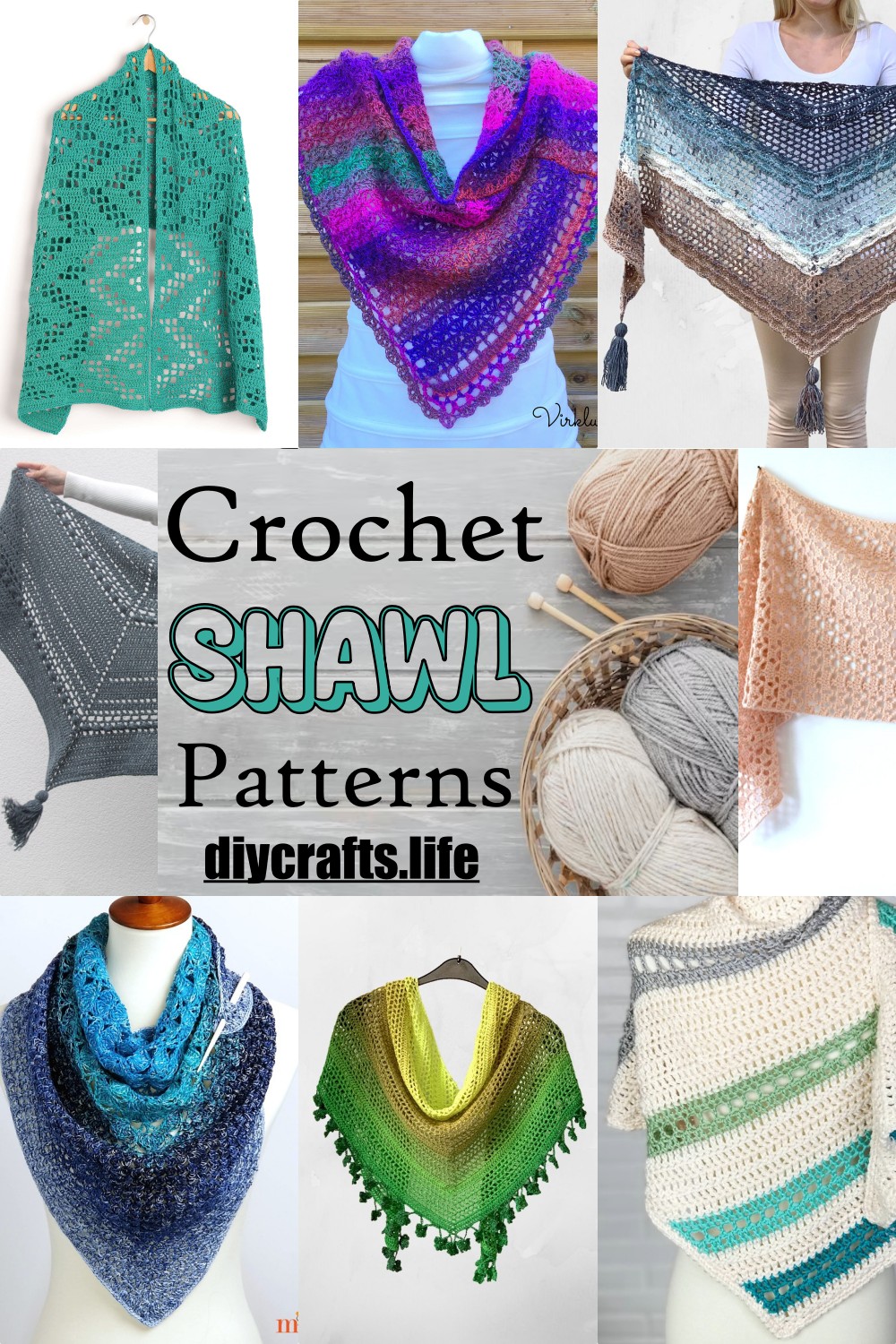 Free Crochet Shawl Patterns 1