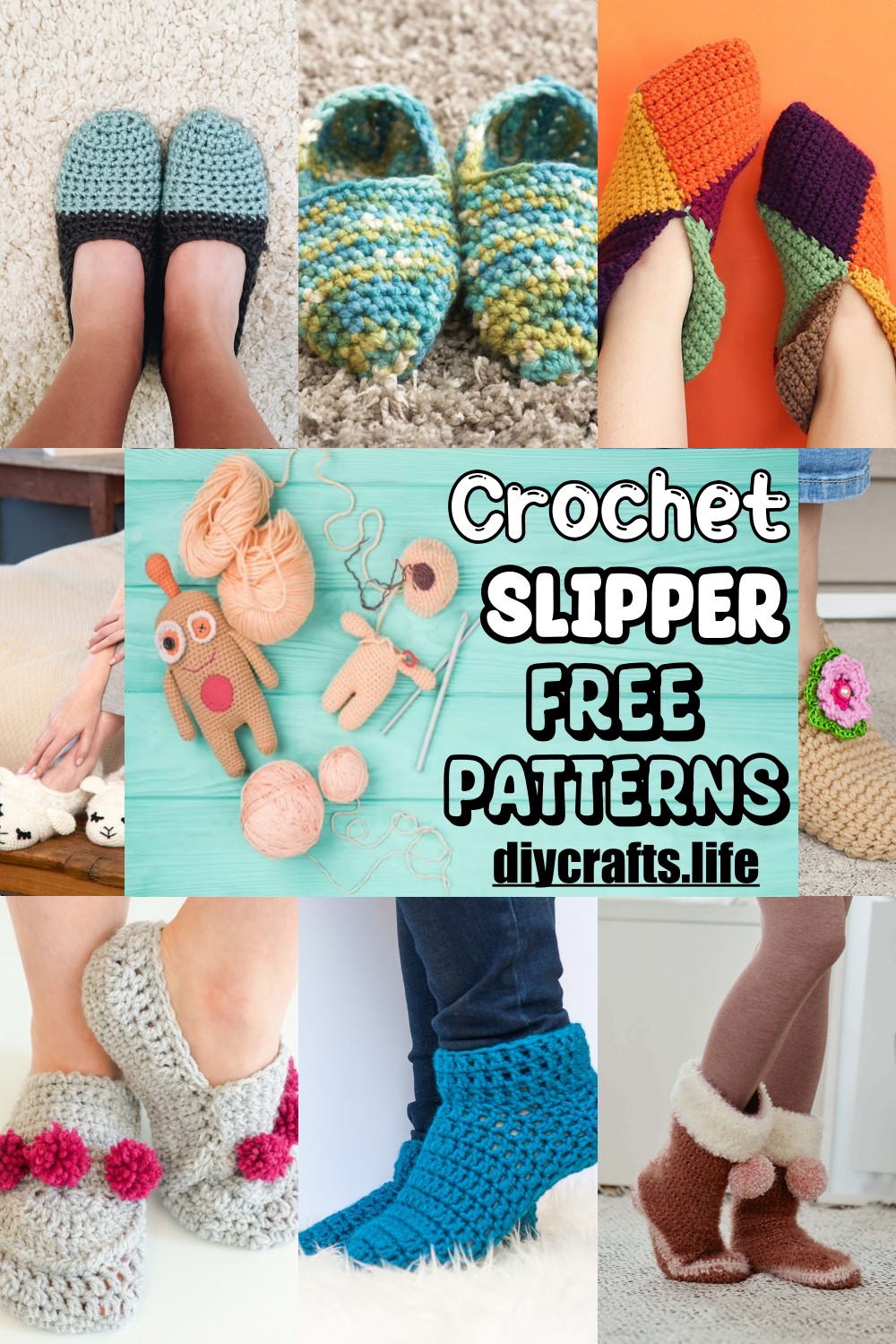 Free Crochet Slipper Patterns 2