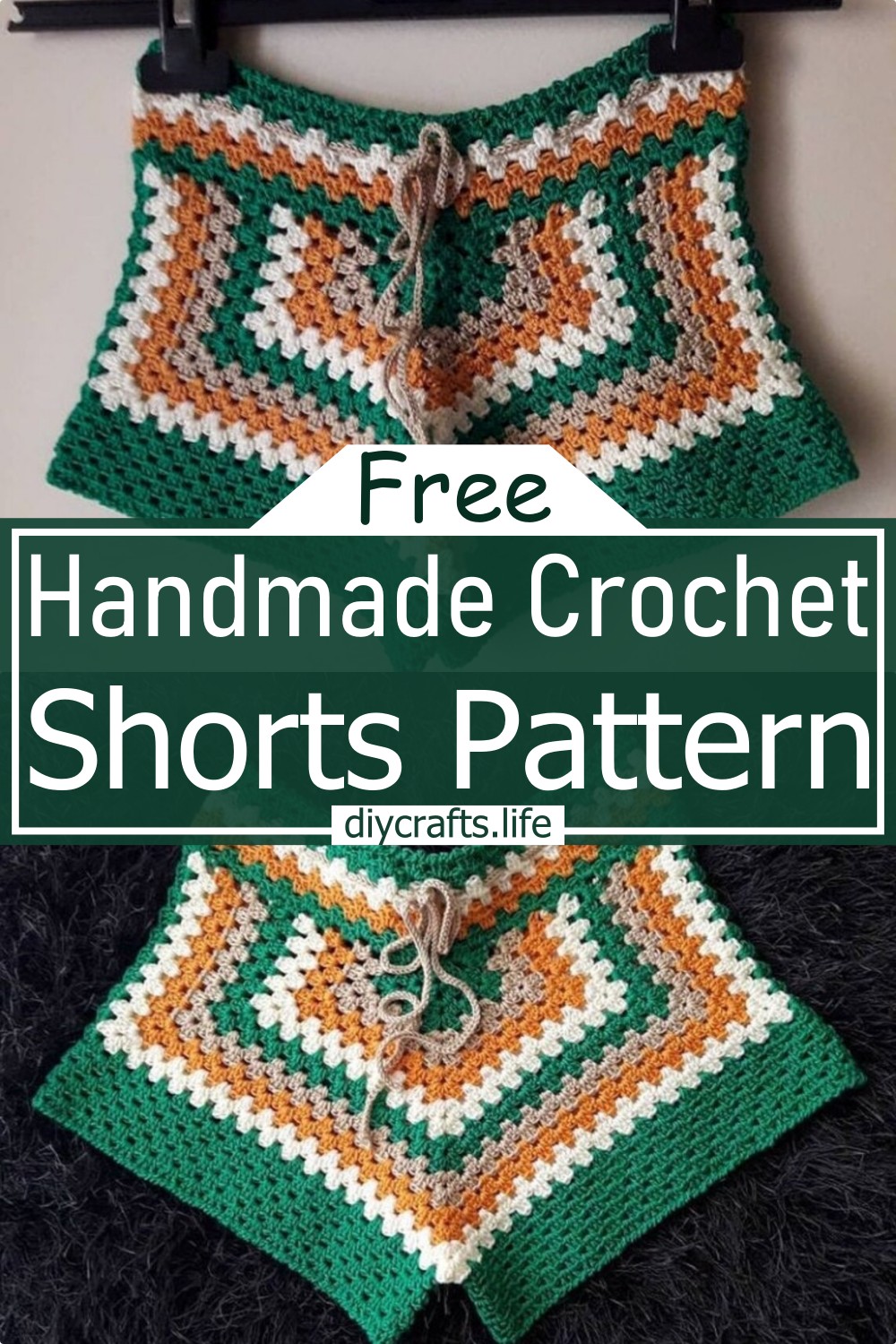 Handmade Crochet Shorts Pattern