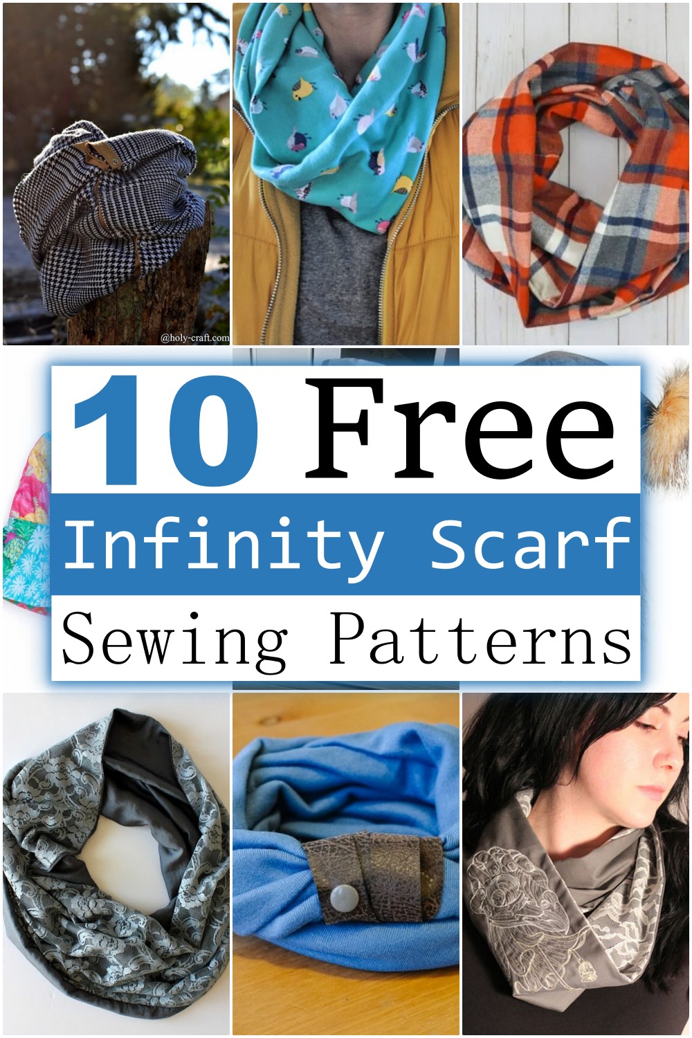 Free Infinity Scarf Sewing Patterns