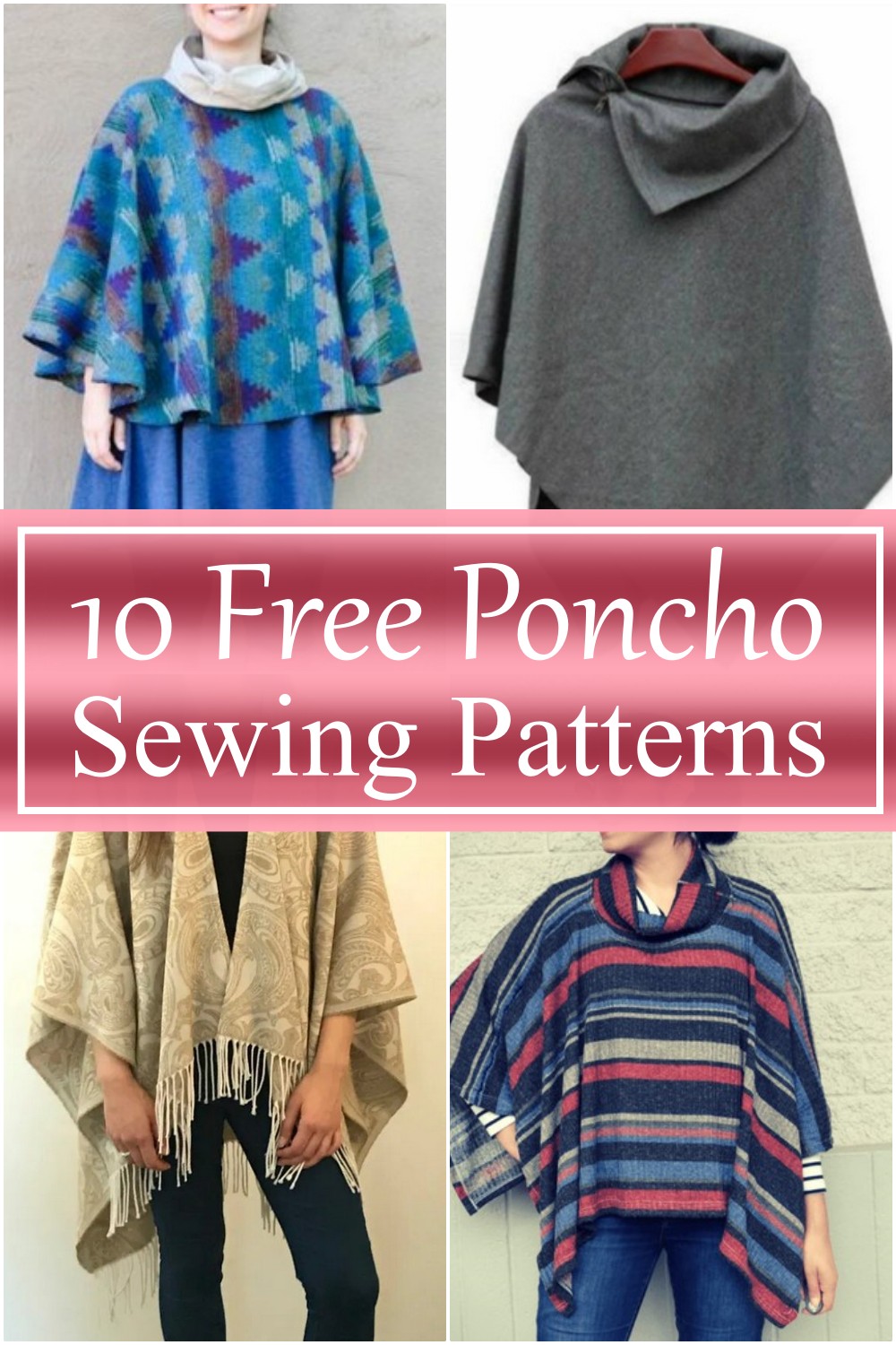 Free Poncho Sewing Patterns