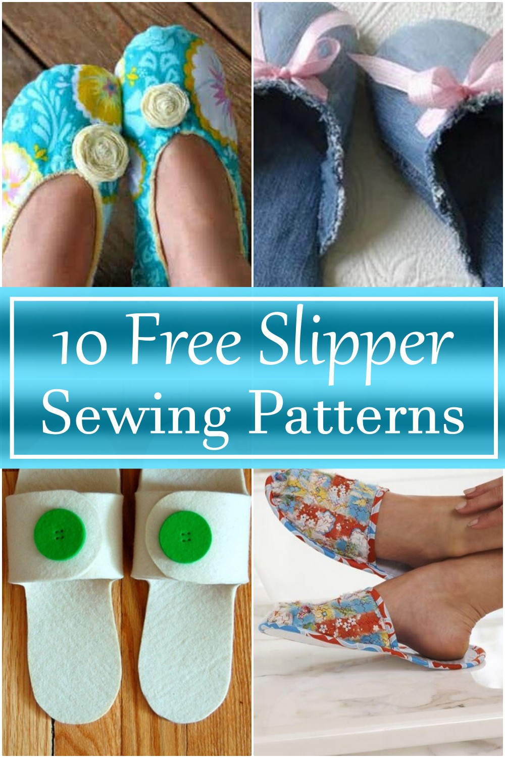 Free Slipper Sewing Patterns