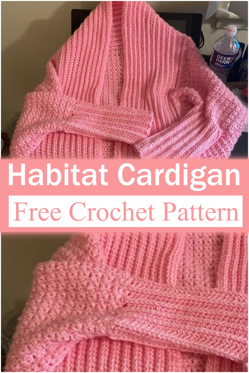 Habitat Cardigan Crochet Pattern
